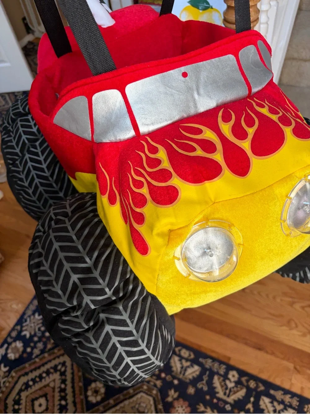 Ministry of Rascals Monster Truck Kids Halloween Costume with Lights and Sounds!
